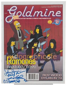 THE RAMONES 12 x 8,5 Zoll handsigniertes Foto - hochwertige Kopie des Originals (g) - Bild 1 von 1