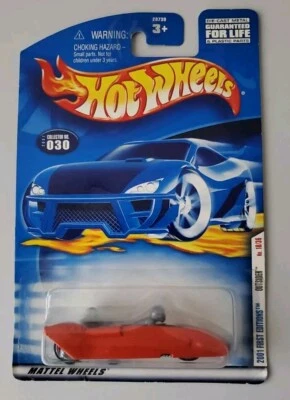 2001 HOT WHEELS OUTSIDER FIRST EDITIONS MATTEL 030 MOTORCYCLE - Image 1 of 4