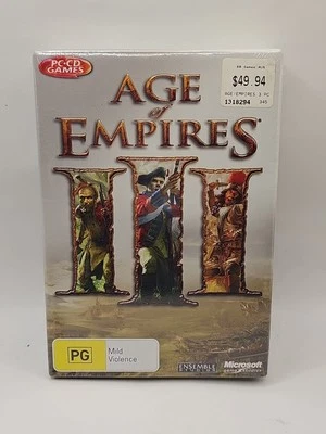 *Sealed* Age Of Empires III - PC - Box Edition - Complete - Free Shipping! - Image 1 of 4
