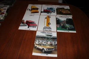 Camionetas Chevy Chevrolet 1971 7 autobuses mudanzas originales - Imagen 1 de 15