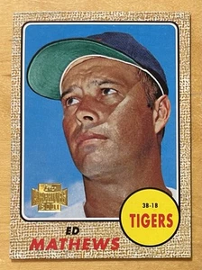 Ed Mathews 2001 Topps Archives #58 1968 Topps Reprint NM-MT - Bild 1 von 3