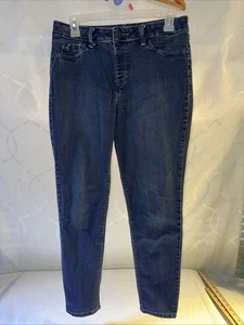 Laurie Felt Silky Ankle Skinny Jeans with Vital Stretch Technology Blue Medium - Picture 1 of 13