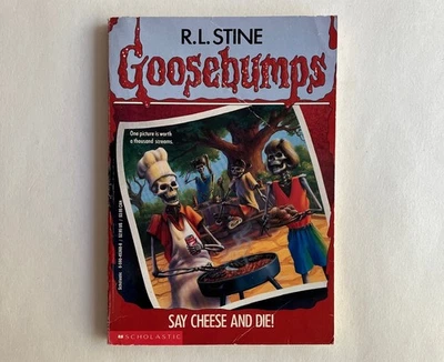 Say Cheese and Die! by R.L. Stine 1st Printing Goosebumps #13 Scholastic - Image 1 of 4