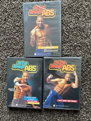 Hip Hop Abs 3 Dvd Set New Workout Videos Shaun T - Image 1 of 3