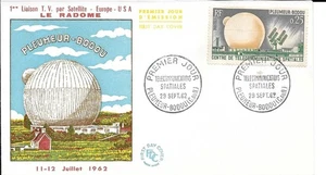 France 1962 FDC Telecommunications Spatiales YT 1360 - Picture 1 of 1