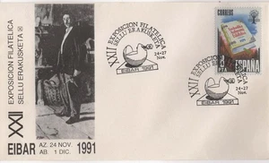 SPAIN. POSTMARK. EIBAR 1991 - Picture 1 of 1