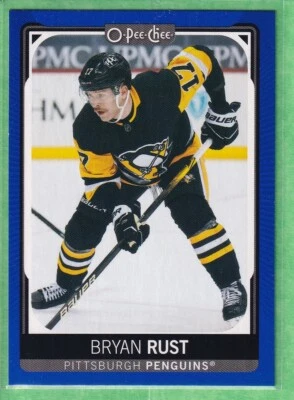 2021-22 O-Pee-Chee Blue Border #110 Bryan Rust Pittsburgh Penguins - Image 1 of 2
