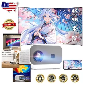 Ultra Bright Mini Projector 20000lm with Native 1080P & WiFi/Bluetooth Support - Picture 1 of 11