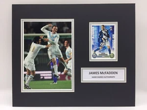 RARE James McFadden Scotland Signed Photo Display + COA AUTOGRAPH GOAL v FRANCE - Picture 1 of 3