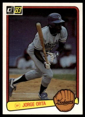 1983 Donruss #388 Jorge Orta - Image 1 of 2