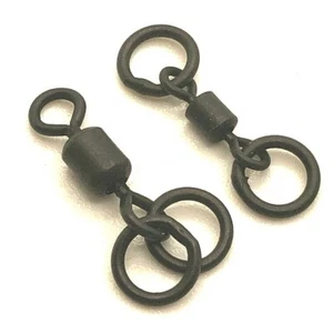 Karpfenangeln Terminal Endgerät DOPPELRING WIRBEL UK-Größe 8 oder 11  - Bild 1 von 1