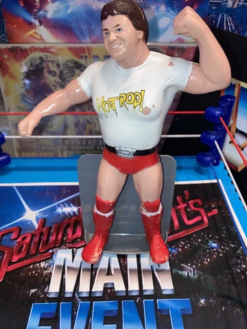 ACTION FIGURE Rowdy Roddy Piper Red Boots (1984 Series 1) LJN 8" WWF (VERY GOOD) Cover