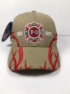Gorra de béisbol del Departamento de Bomberos Gorra de pelota nueva con etiquetas OSFA - Imagen 1 de 4