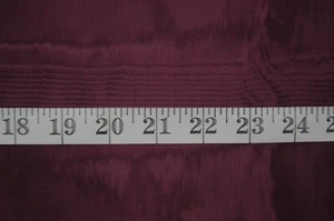 1+ Yard Dark Purple on Dark Purple Polyester Blend Fabric 52" X 50" - Picture 1 of 3