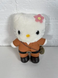 Sanrio Hello Kitty Detective Kitty 7.5 inch stuffed toy vintage from japan - Picture 1 of 9