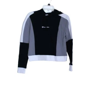 Champion Hoodie Black Gray White Boys Size Small - Picture 1 of 6