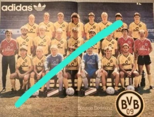 BVB Mannschaftsposter 1987/88 - Bild 1 von 1