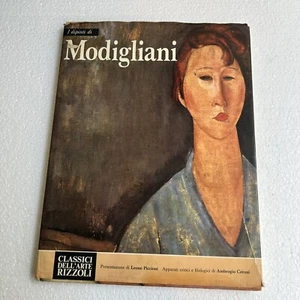 MODIGLIANI RIZZOLI ART BOOK 1970 OLD BOOK - Picture 1 of 13