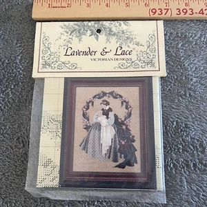 Lavender & Lace Victorian Designs Counted Cross Stitch Chart #14 Sweet Dreams 2Z - Picture 1 of 4