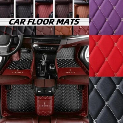 For Lincoln Aviator Continental Navigator Car Floor Mats Waterproof Auto Mats - Изображение 1 из 4