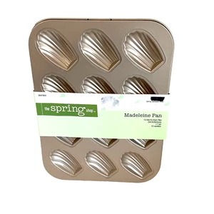 Cavidades The Spring Shop Madeleine Pan-12 13,58"" x 10,23"" x 0,78"" ¡NUEVAS! - Imagen 1 de 2