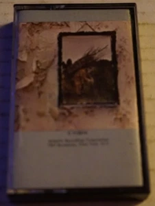 Led Zeppelin Cassette & Case C-112014 Atlantic M-57208 1971 Jimmy Page Oop - Picture 1 of 7