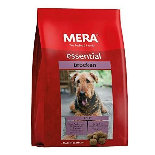 Meradog essential Brocken Trockenfutter für ausgewachsene Hunde 1 x 12.5 kg (061350)