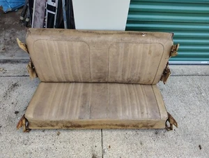 1969 1970 Pontiac Catalina Bonneville Station Wagon Optional Third Row Rear Seat - Picture 1 of 11