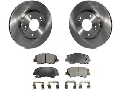 Kit de pastillas de freno y rotor delanteros HQ para Kia Forte 2014-2016 77715VSFQ 2015 Foto 1 de 2