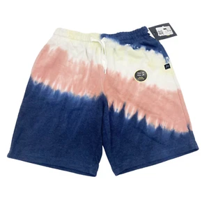 Art Class Boys Size S 6/7 Knit Shorts Tie Dye Navy Multi - Picture 1 of 11