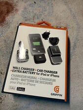 GRIFFIN WALL CHARGER for iPHONE & iPod nano (4/5 gen.) ,iPod touch 1/2 & classic
