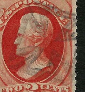 MALTESE CROSS Fancy Cancel 2 Cent Sc #178/183 Jackson 1875-79US 64E57 - Picture 1 of 2