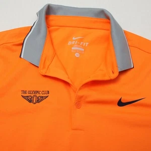 Nike Poloshirt Herren Medium Orange Court DriFit Olympic Club Logo * - Bild 1 von 13