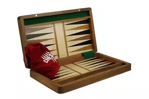 Juego de Backgammon Sheesham Sólido 10 Pulgadas - Imagen 1 de 11