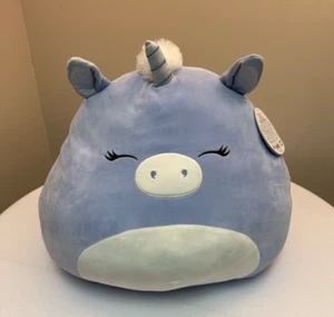 New With Tag 20" Anca the Blue Unicorn Squishmallow - Picture 1 of 7