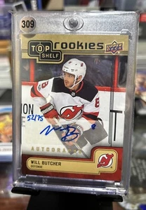 2018 Upper Deck National Convention Top Shelf Rookies /75 Will Butcher Auto NSCC - Picture 1 of 4