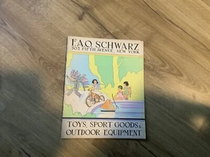1921 Antique FAO Schwarz Original Toys, Sport Goods & Outdoor Equipment RARE - Bild 1 von 3