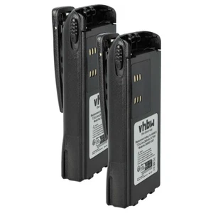 2x Batería para Motorola PTX700 PTX780 PTX760 PRO9150 2600mAh 7,4V - Zdjęcie 1 z 9