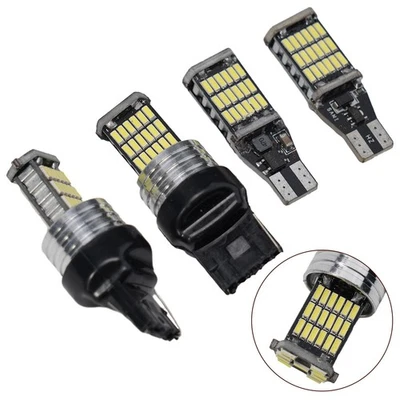 High quality Lights Lighting Reverse 12V DC 4 pcs 6500k Bright White Car - Image 1 of 4