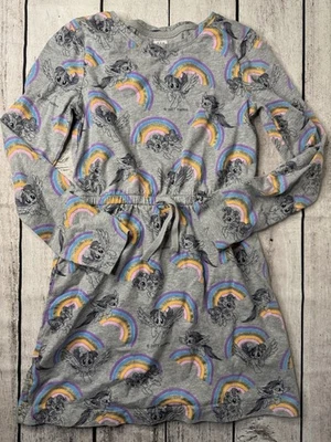 Vestido gris manga larga mediano 8 My Little Pony & Rainbows GAP para niñas Foto 1 de 4