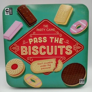 Pass The Biscuits The Party Game Tin Complete 2016 - Picture 1 of 8