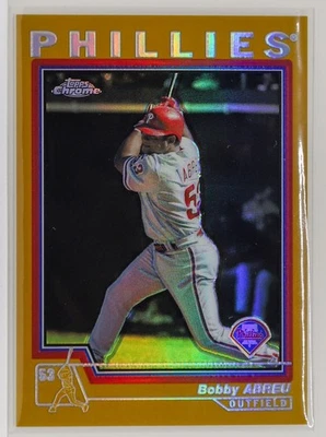 BOBBY ABREU 2004 Topps 铬金折射器 #384 — 第 1/2 张图片