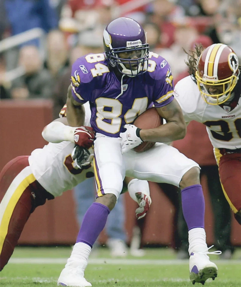 FOTO 8X10 RANDY MOSS MINNESOTA VIKINGS Foto 1 de 1