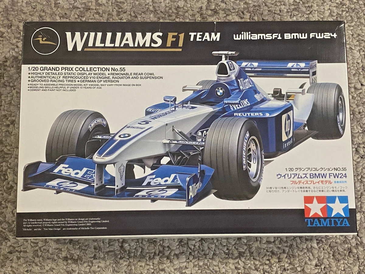 Tamiya Williams In 1/12 Scale Sports Car Toy Models & Kits for