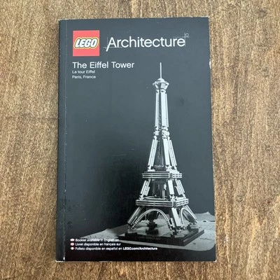 LEGO Architecture 21019 The Eiffel Tower (2014) - Manual Only - Image 1 of 2
