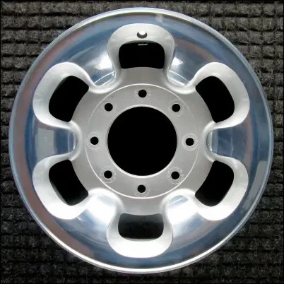 Llanta pulida de 16 pulgadas para Ford F-250 Super Duty OEM 1999 a 2000 Foto 1 de 1