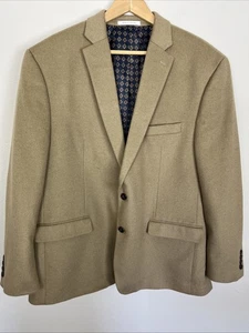 Ralph Lauren 48R Kamelhaar Blazer Sport Mantel Jacke Wolle Seide Kaschmir hellbraun NEUWERTIG - Bild 1 von 10