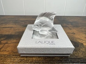 Lalique Opalescent Crystal Fish with Box - Picture 1 of 7