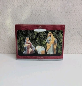 Hallmark Andenken "Die Heilige Familie" Selige Krippe Sammlung 3 Stück 1998 - Bild 1 von 10