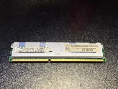 78P1539 IBM 32GB PC3-8500 DDR3-1066MHz ECC Quad Rank Memory M393B4G70BM0-YF8 - Image 1 of 4